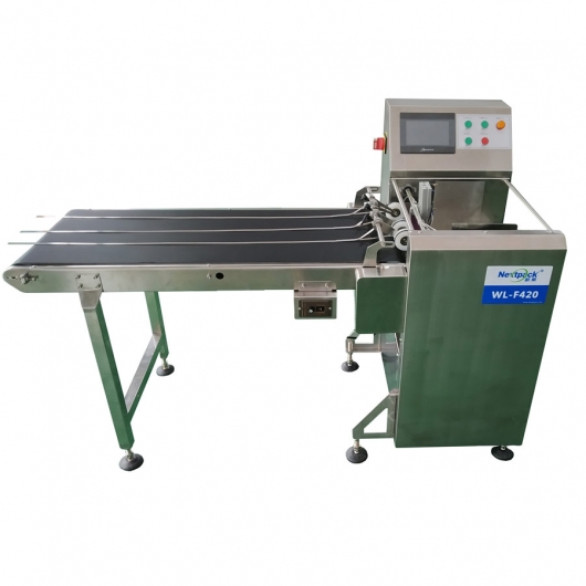 Top suction paging machine-belt conveyor