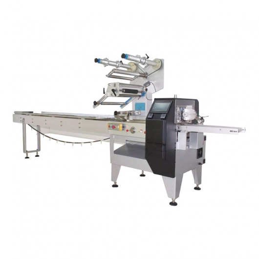 Three-servo pillow packaging machine